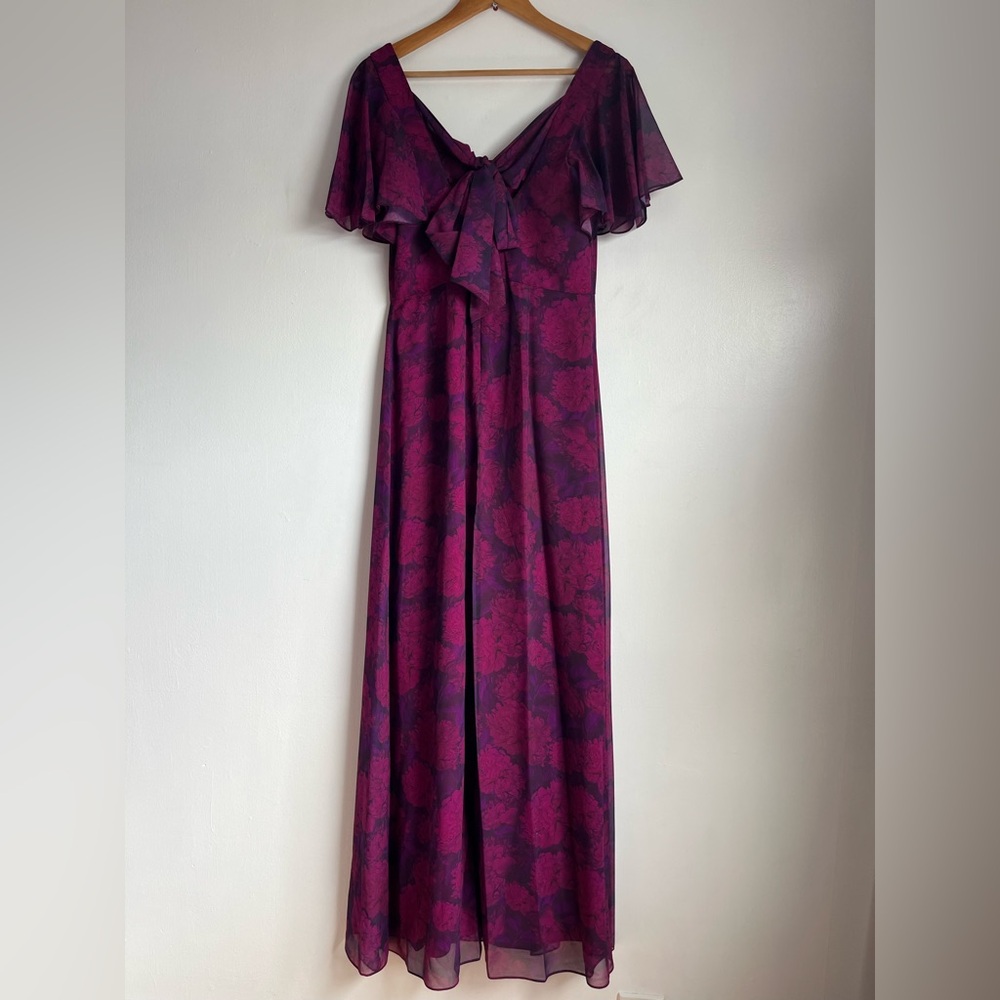 NWT Sachin & Babi Aurora Gown Dress Sizes 0, 4 Magenta / Pink - Picture 4 of 16